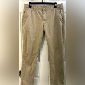 Bonobos, mens khaki pants, tapered chinos, size 34x30